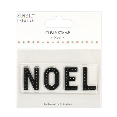 Simply Creative Clear Stamp - Noel